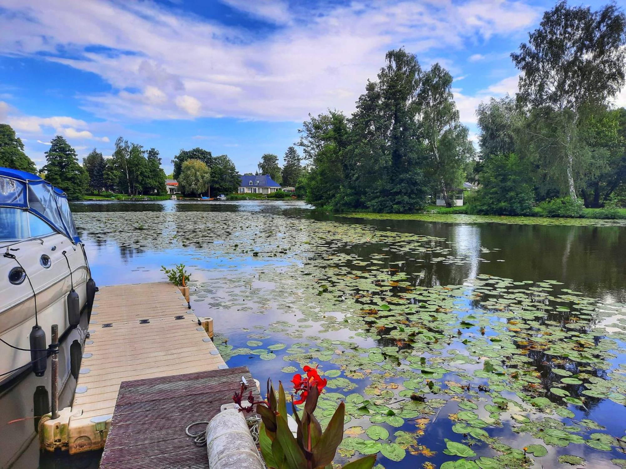 Ferienwohnungen am Krossinsee Berlin Exterior foto